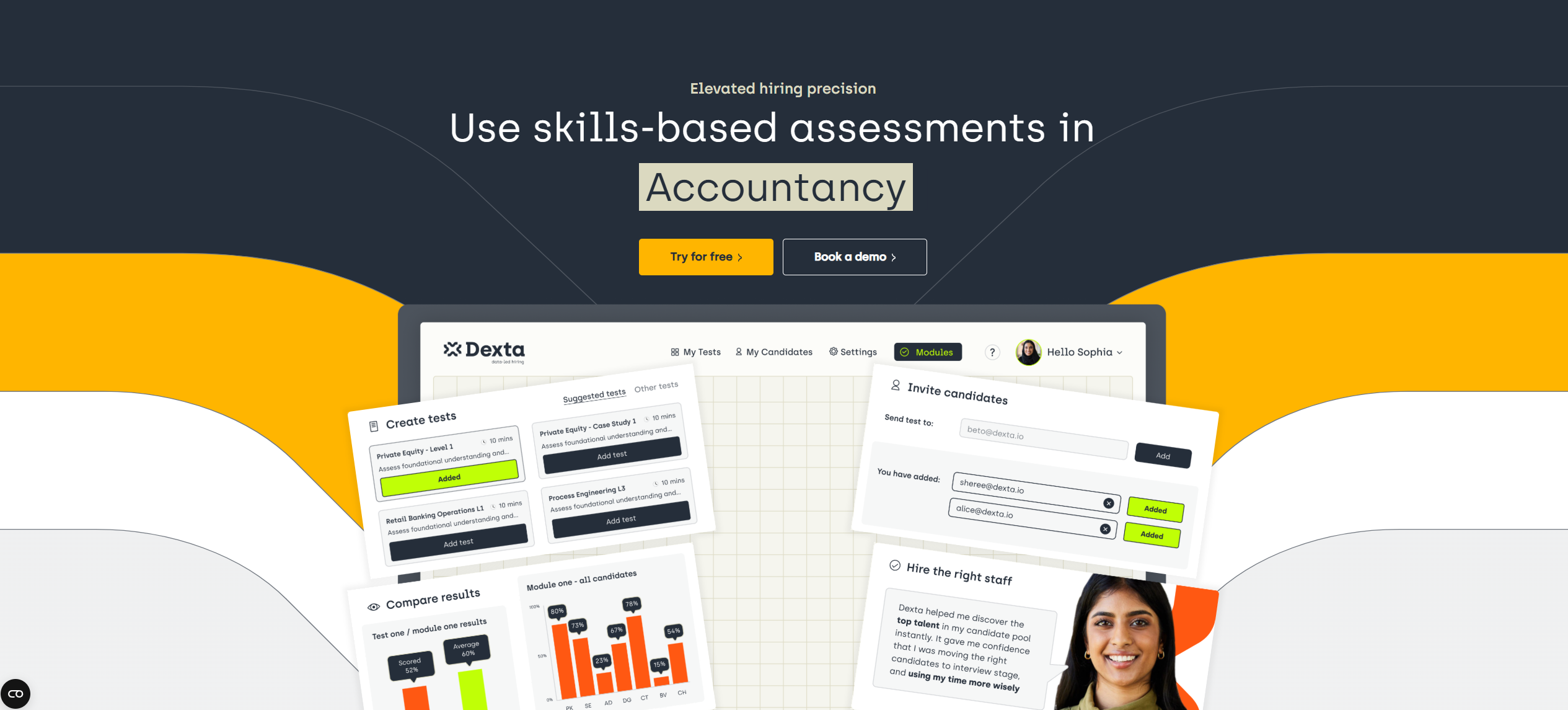 Dexta dashboard